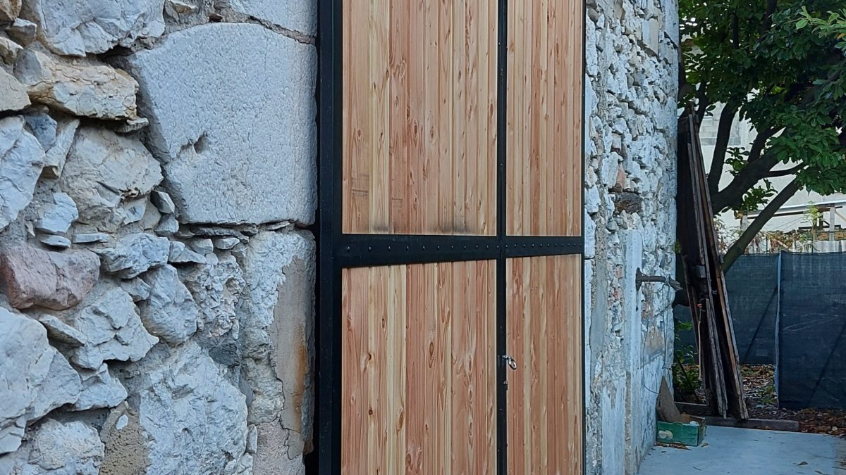 volet coulissant aluminium - volet bois alu - réalisations - VERMETAL