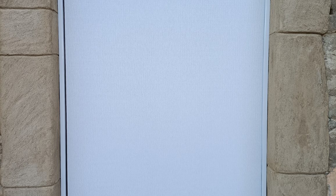 volet coulissant aluminium - volet blanc - nos réalisations - VERMETAL