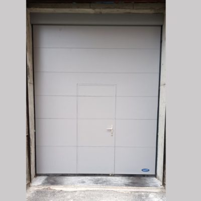 portail coulissant alu sur mesure- porte de garage - nos réalisations - VERMETAL