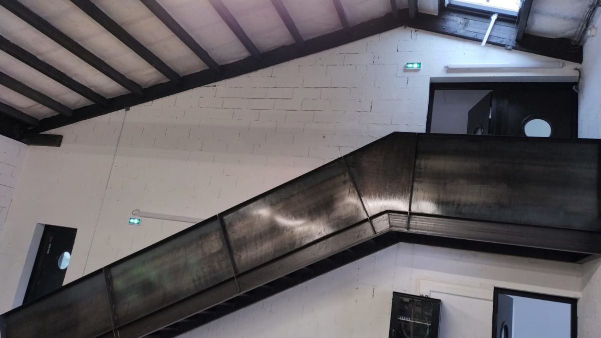 escalier métal intérieur - Nos réalisations - VERMETAL 6