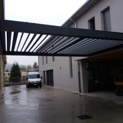 fabricant pergola alu - nos réalisations - VERMETAL 1