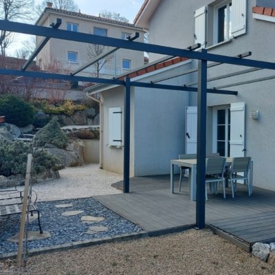 fabricant pergola alu - nos réalisations - VERMETAL 3