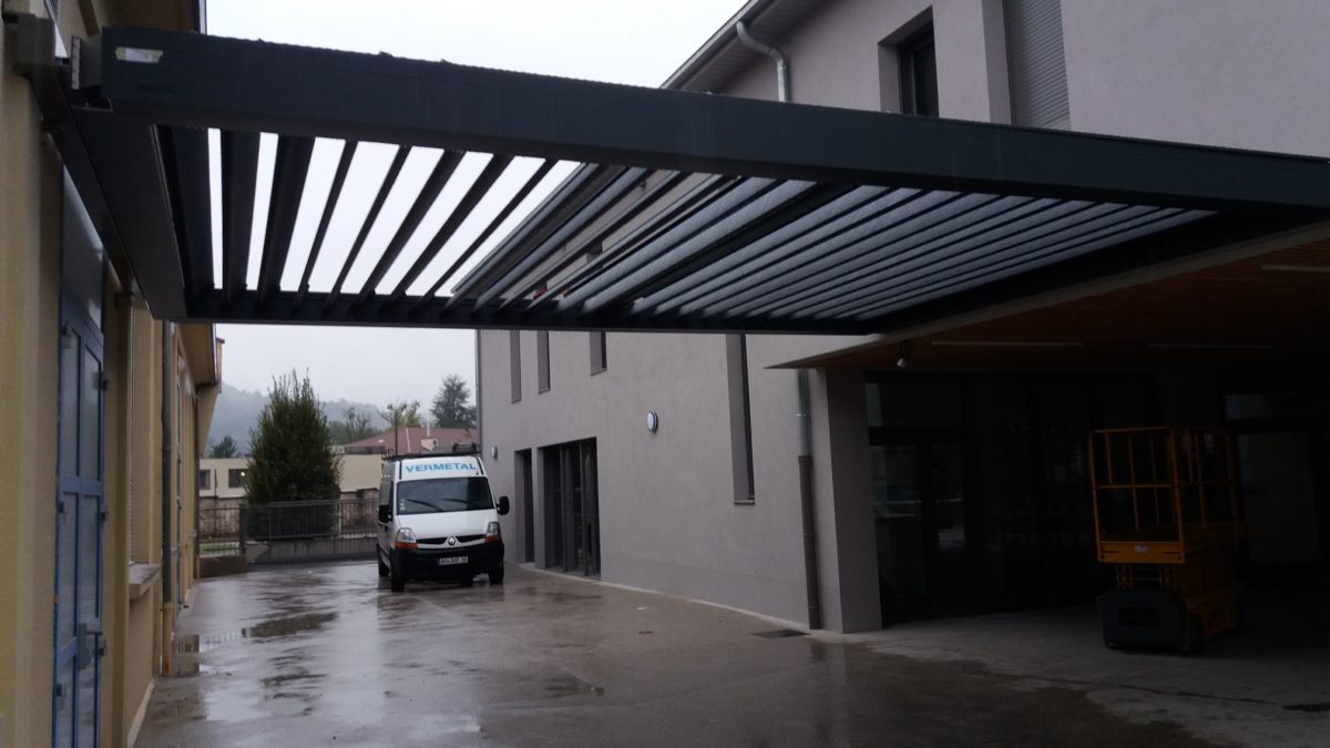 fabricant pergola alu - nos réalisations-VERMETAL 6