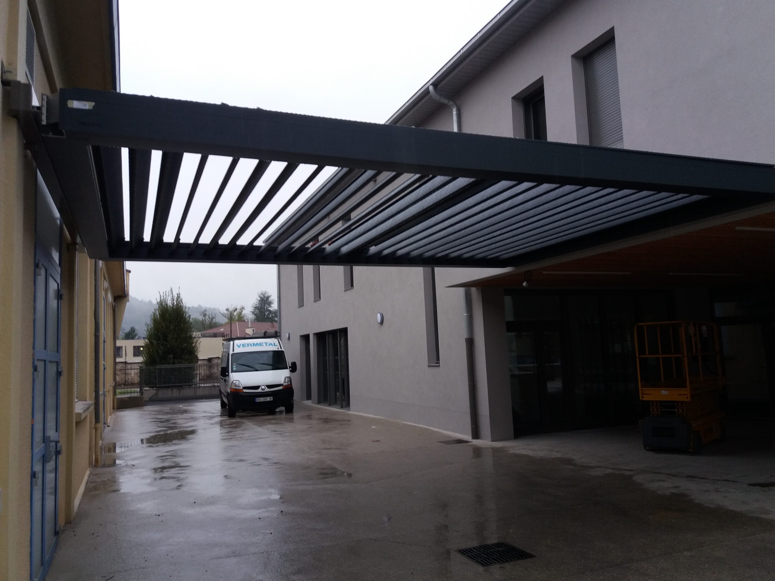 fabricant pergola alu - nos réalisations-VERMETAL 6